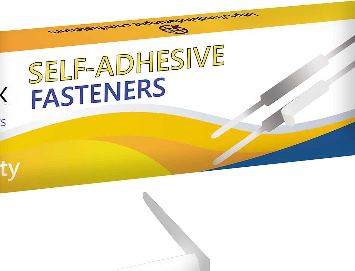 OLYMPX 100 Pcs of 2” Capacity Economy Self Adhesive Prong Paper Fastener Bases, 2.75 Inch Center for Paper File Clip Folder Accessories, 100 per Box - Image 6